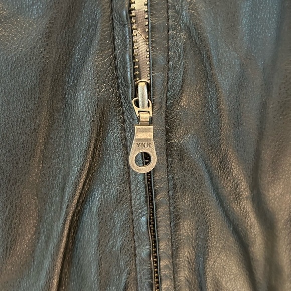 WILSONS LEATHER Women’s Large Black Genuine Leather Jacket - Picture 3 of 7